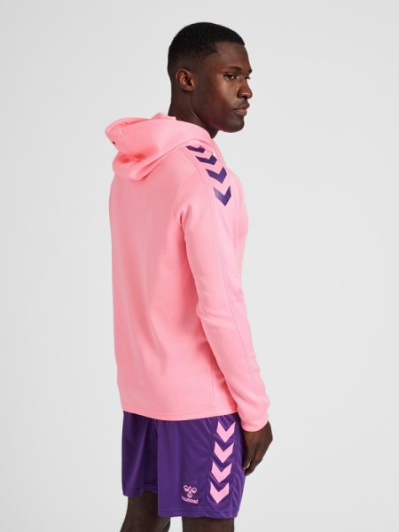 Kinder Hoodie Hummel Core XK Poly Sweat - Cotton Candy